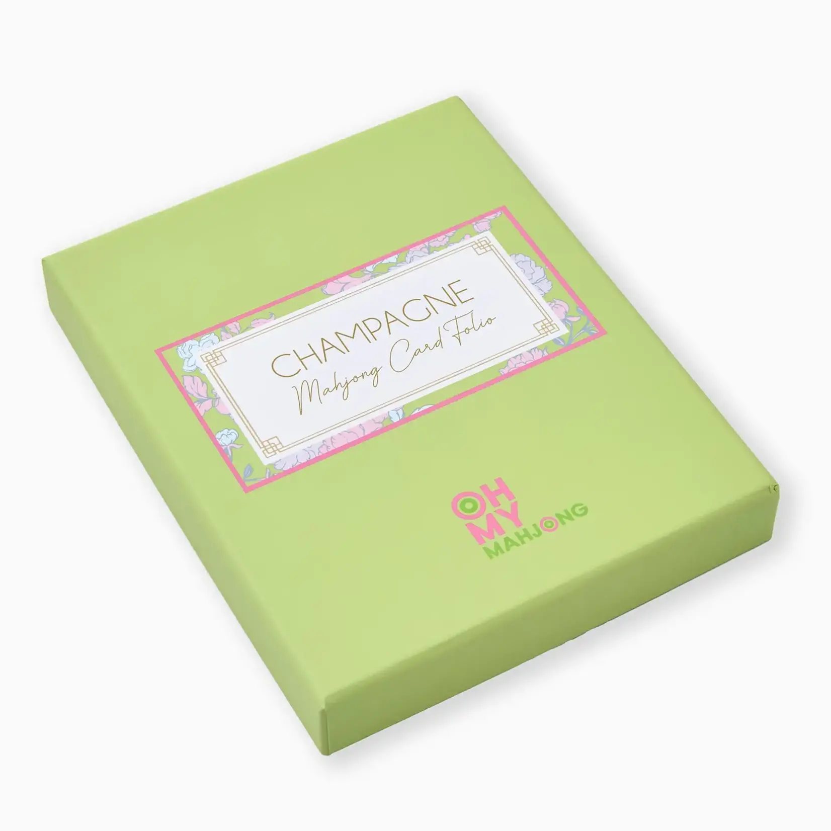 Oh My Mahjong Champagne Mahjong Card Folio