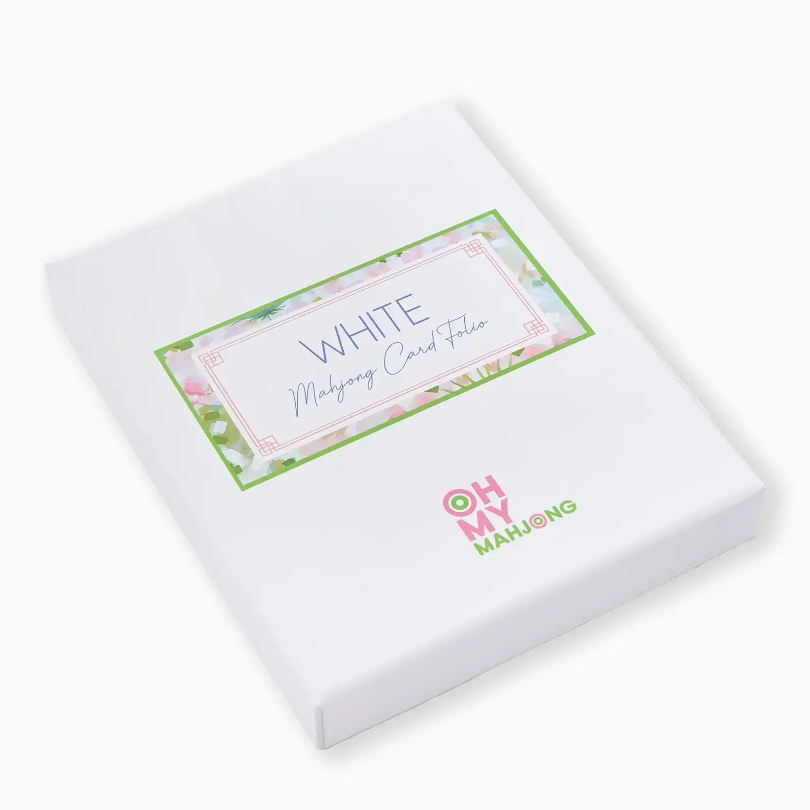 Oh My Mahjong White Mahjong Card Folio