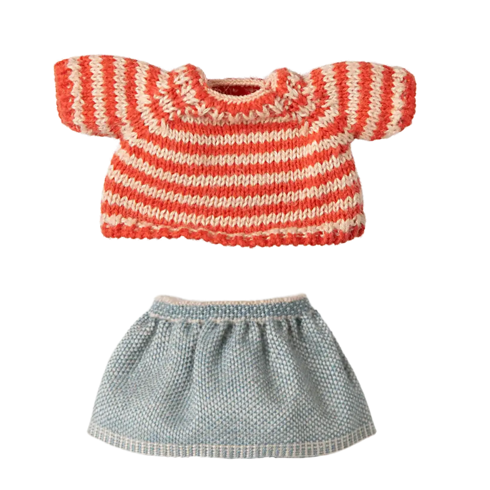 Maileg USA Knitted sweater and skirt, Big sister