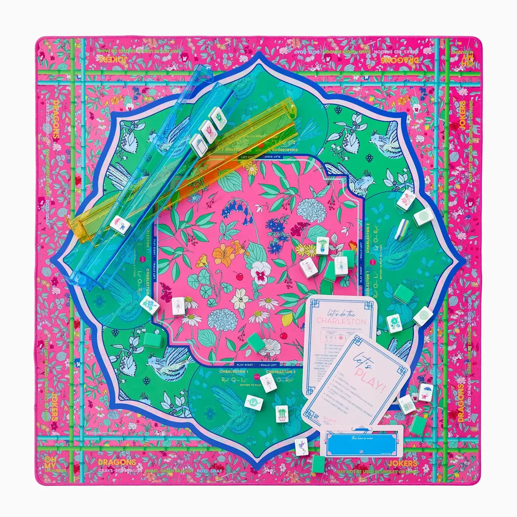 Oh My Mahjong Enchanted Mahjong Mat