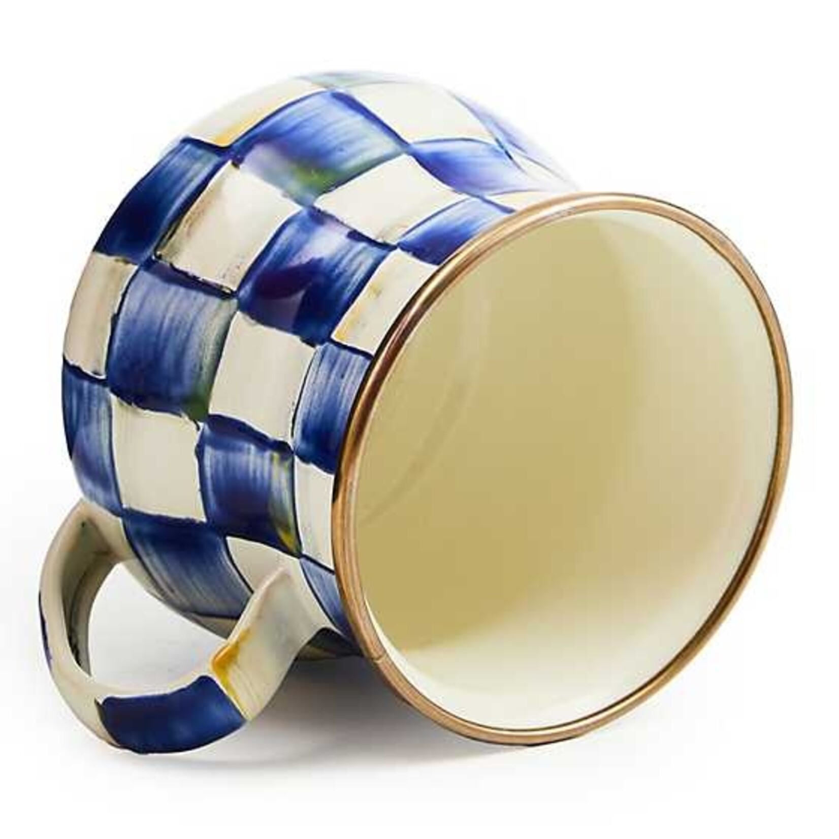 MacKenzie-Childs Royal Check Mug
