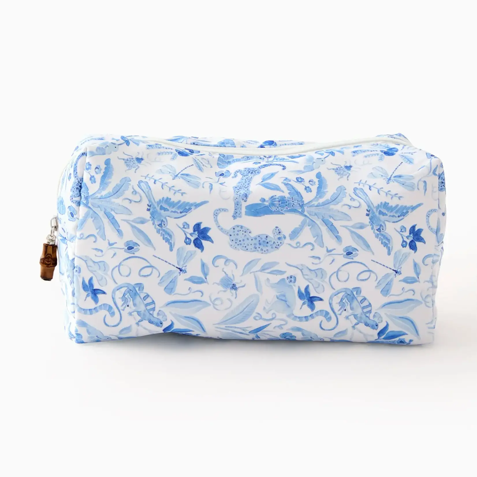 Oh My Mahjong Amazon Blue Tile Storage Bag x Catherine Cartie Collab
