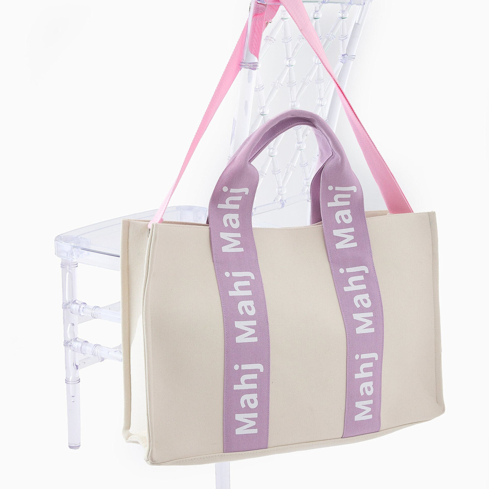 Oh My Mahjong Lilac Mahj It All Bag
