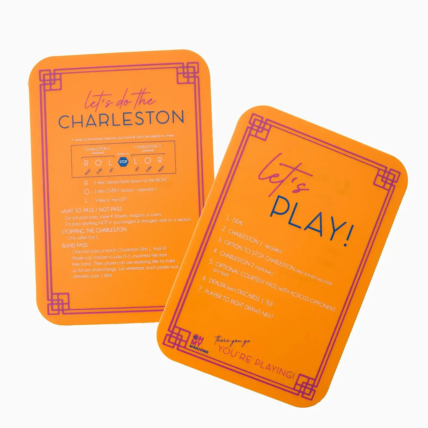 Oh My Mahjong Orange Shufflers