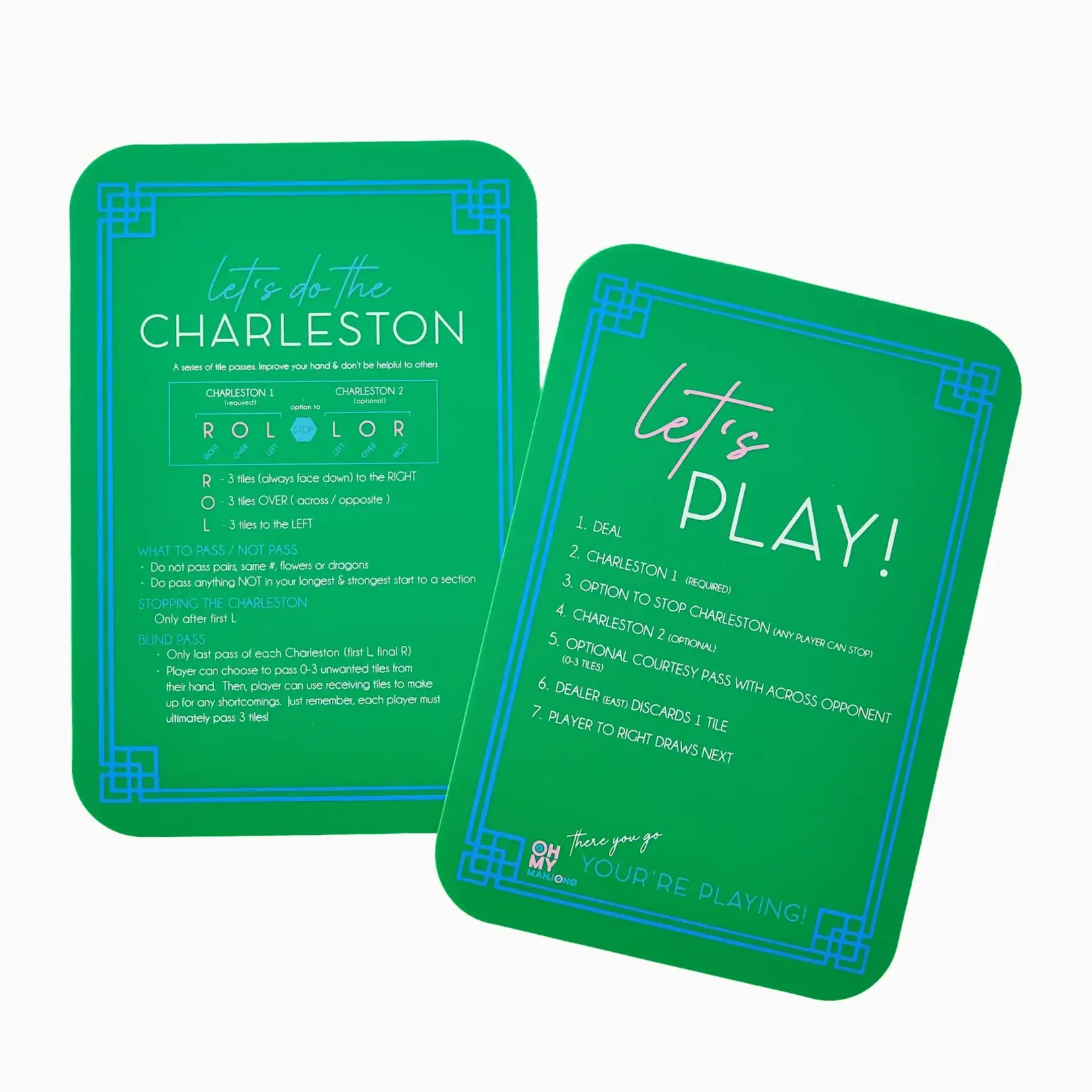 Oh My Mahjong Green Shufflers