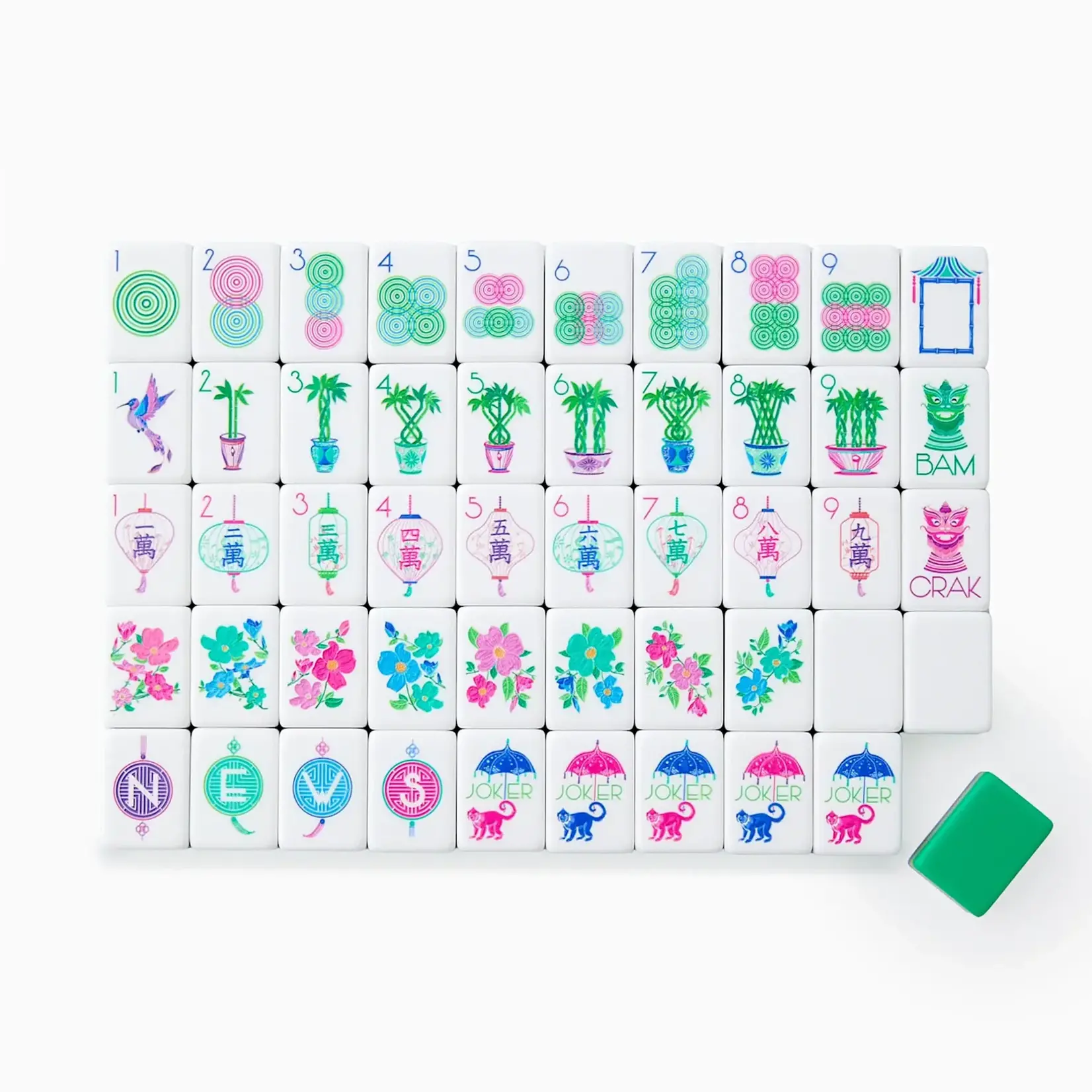 Oh My Mahjong Jasmine Mahjong Tiles