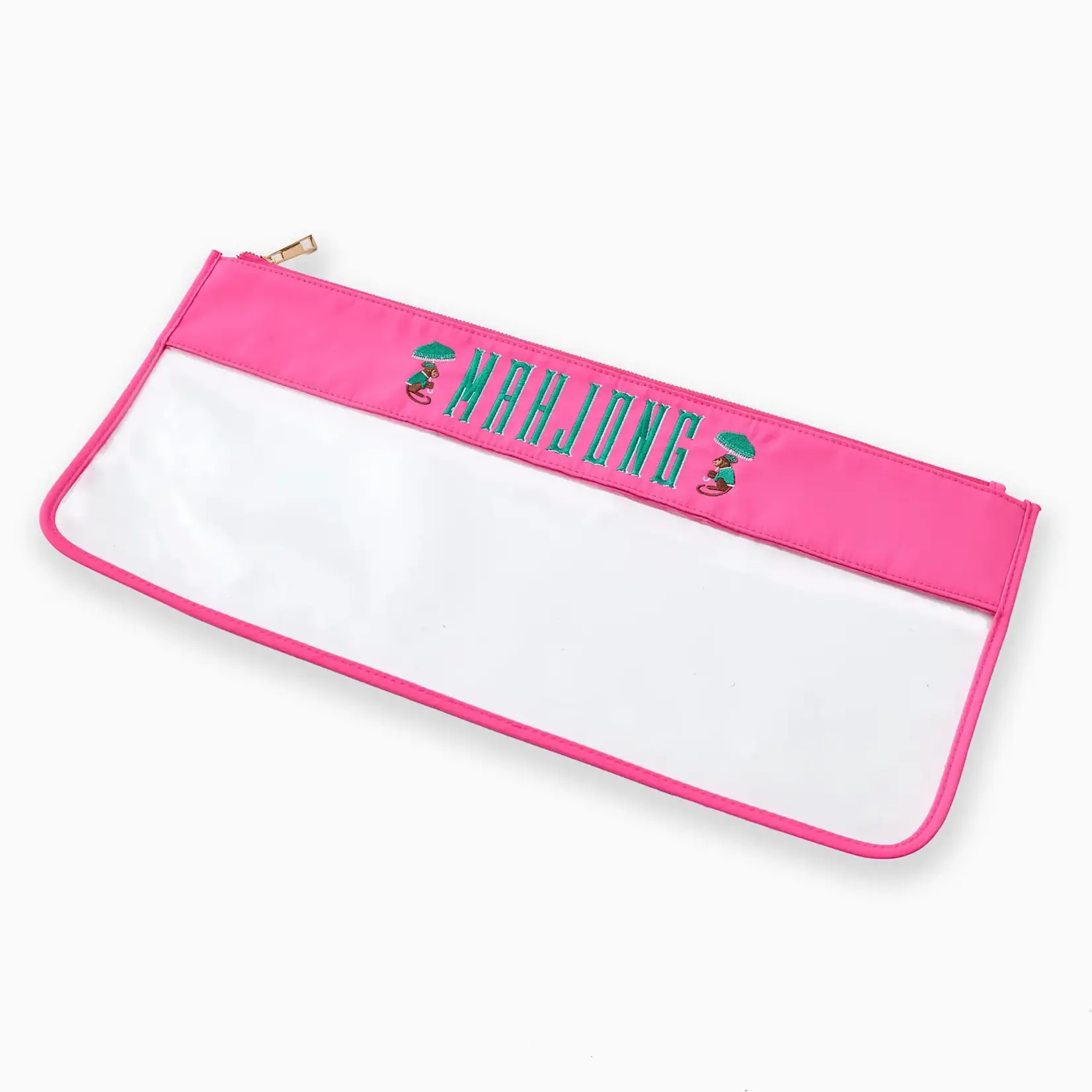 Oh My Mahjong Pink Monkey Mahjong Bag