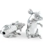 Vagabond House Happy Pigs Salt & Pepper Set