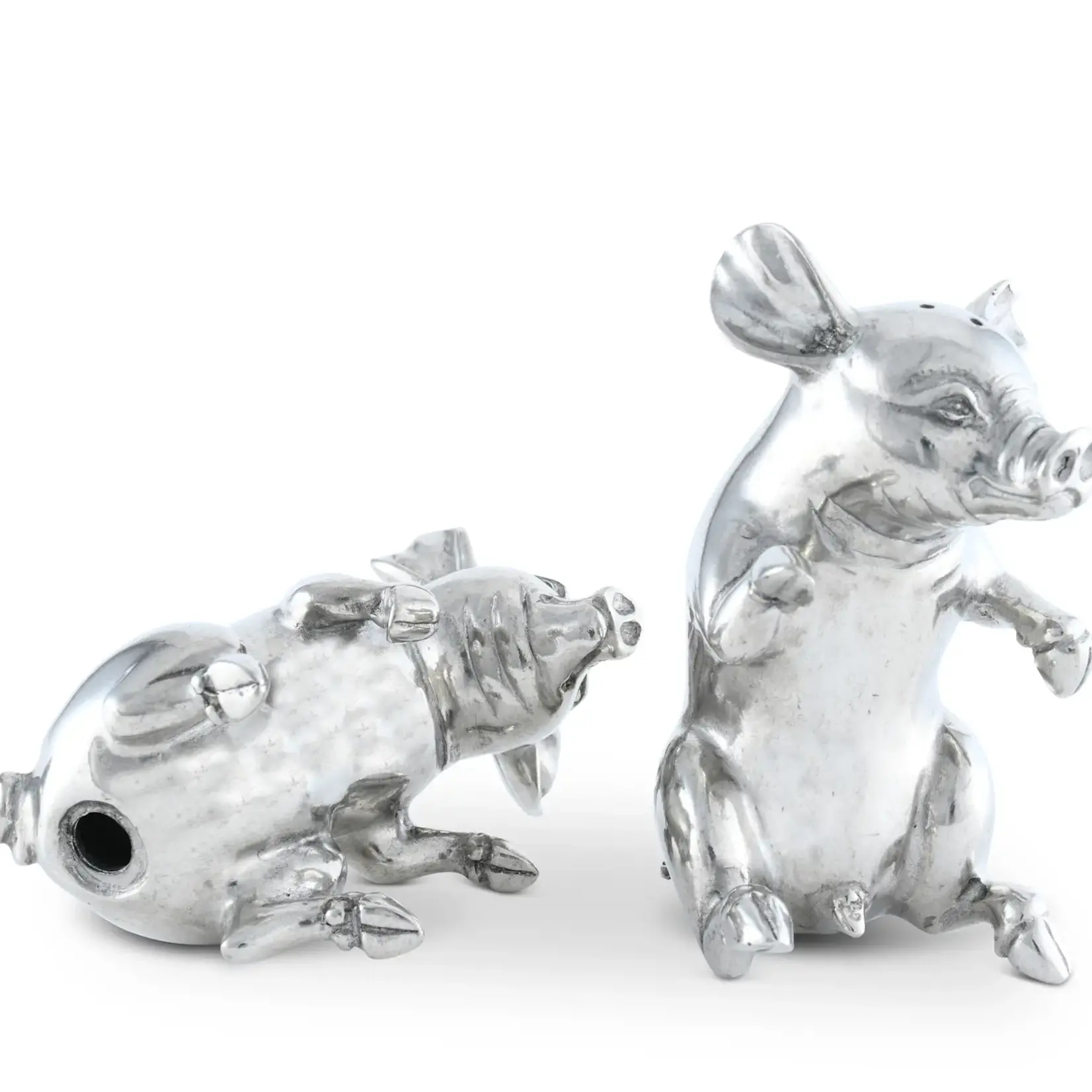 Vagabond House Happy Pigs Salt & Pepper Set