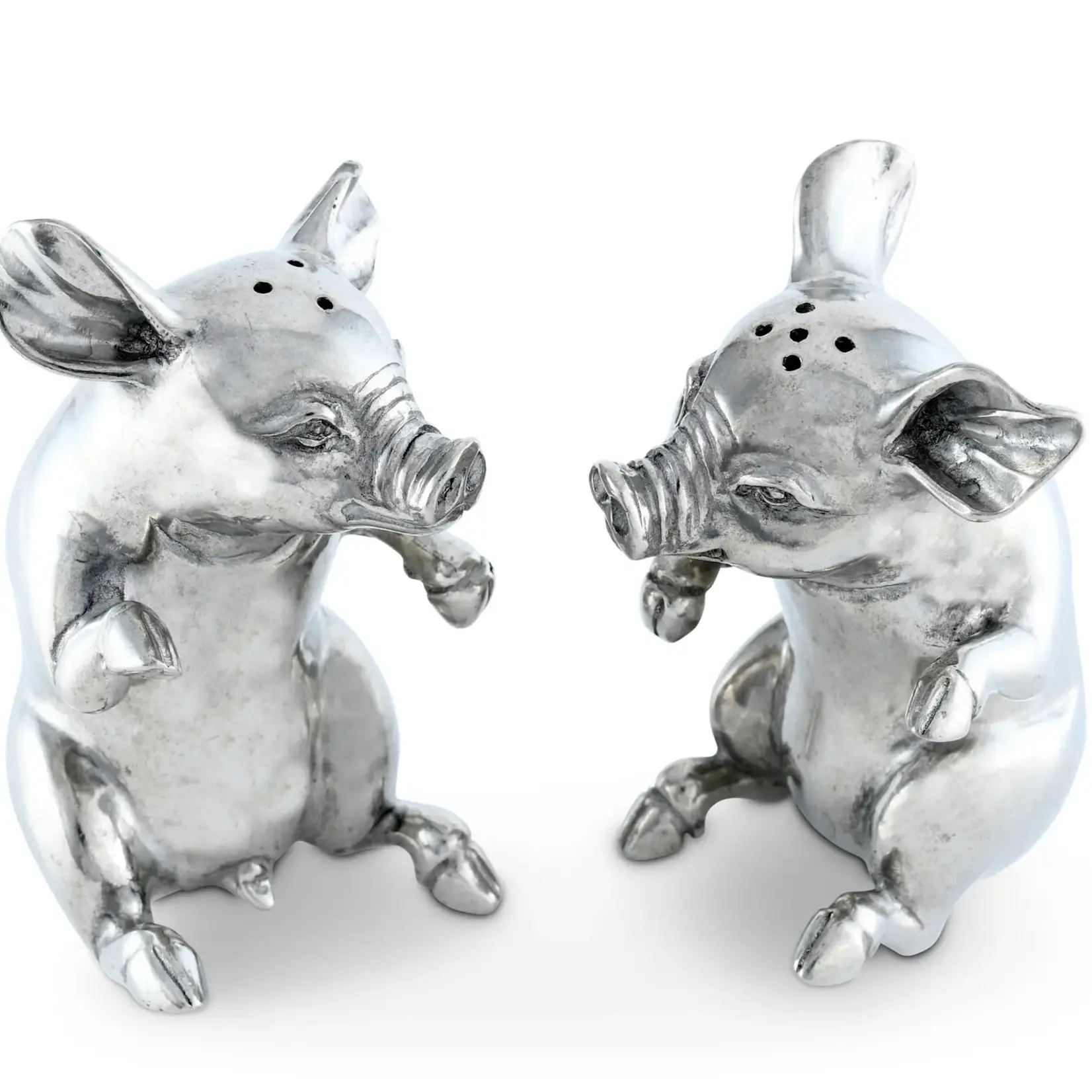 Vagabond House Happy Pigs Salt & Pepper Set