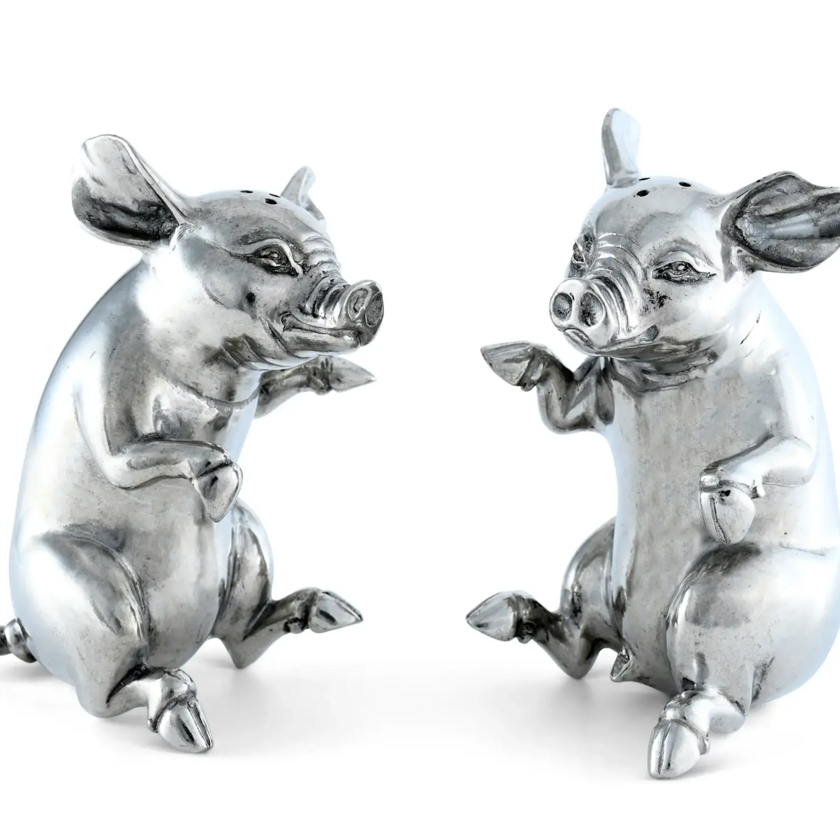 Vagabond House Happy Pigs Salt & Pepper Set
