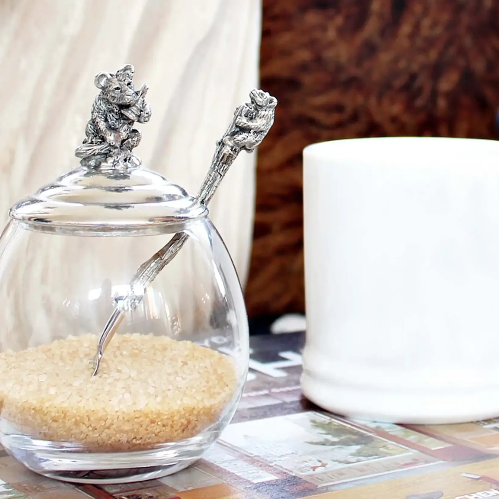 Vagabond House Little Bear Honey Pot