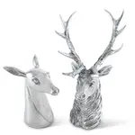 Vagabond House Stag and Doe Salt & Pepper Set
