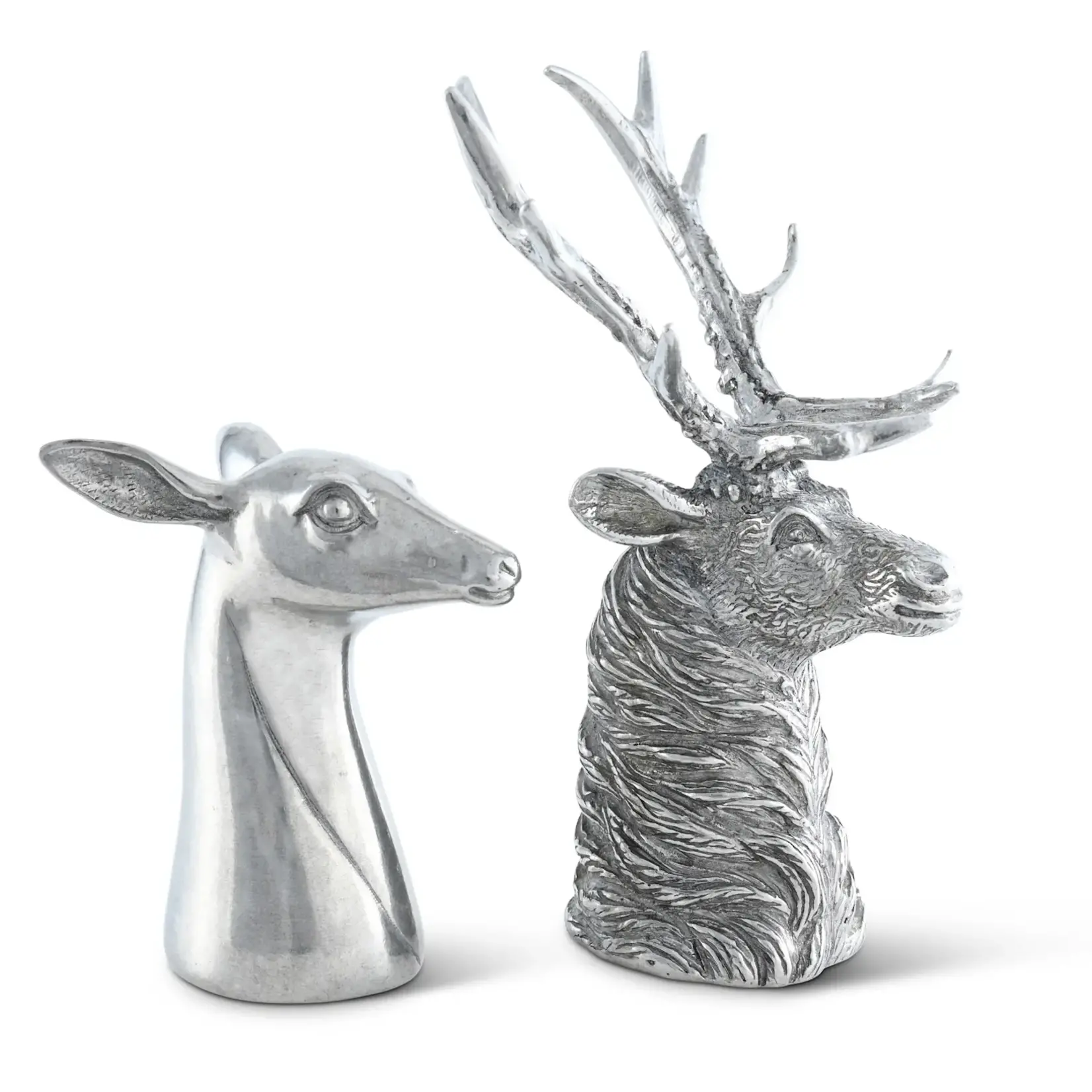Vagabond House Stag and Doe Salt & Pepper Set