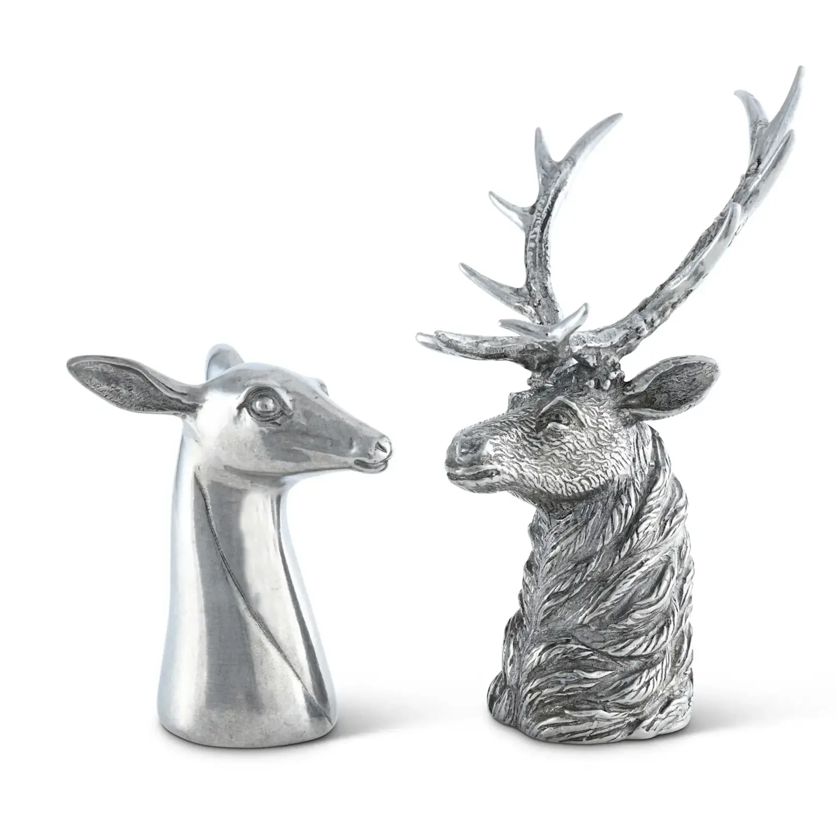 Vagabond House Stag and Doe Salt & Pepper Set