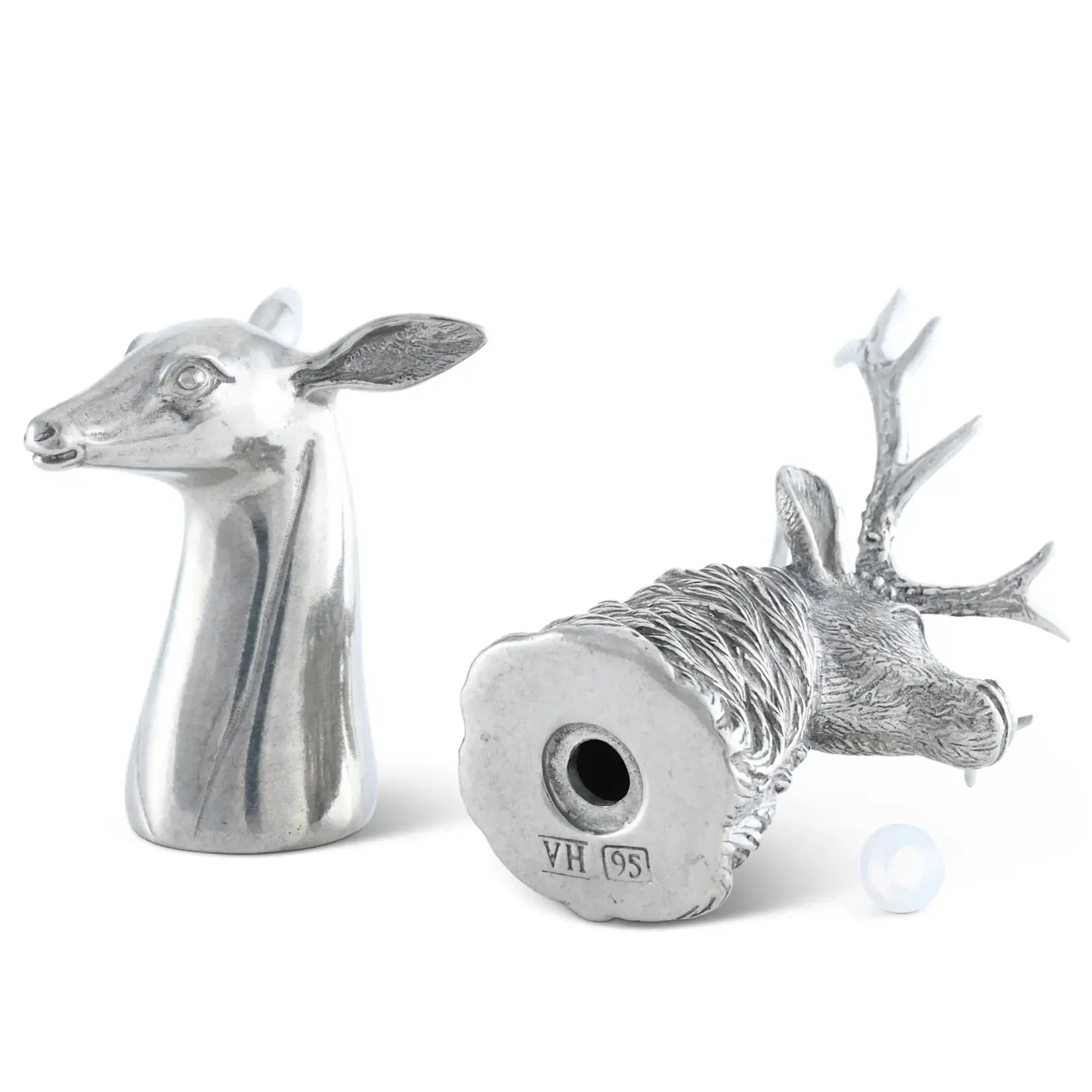 Vagabond House Stag and Doe Salt & Pepper Set