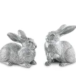 Vagabond House Wild Hare Salt and Pepper Set