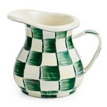 MacKenzie-Childs emerald check creamer