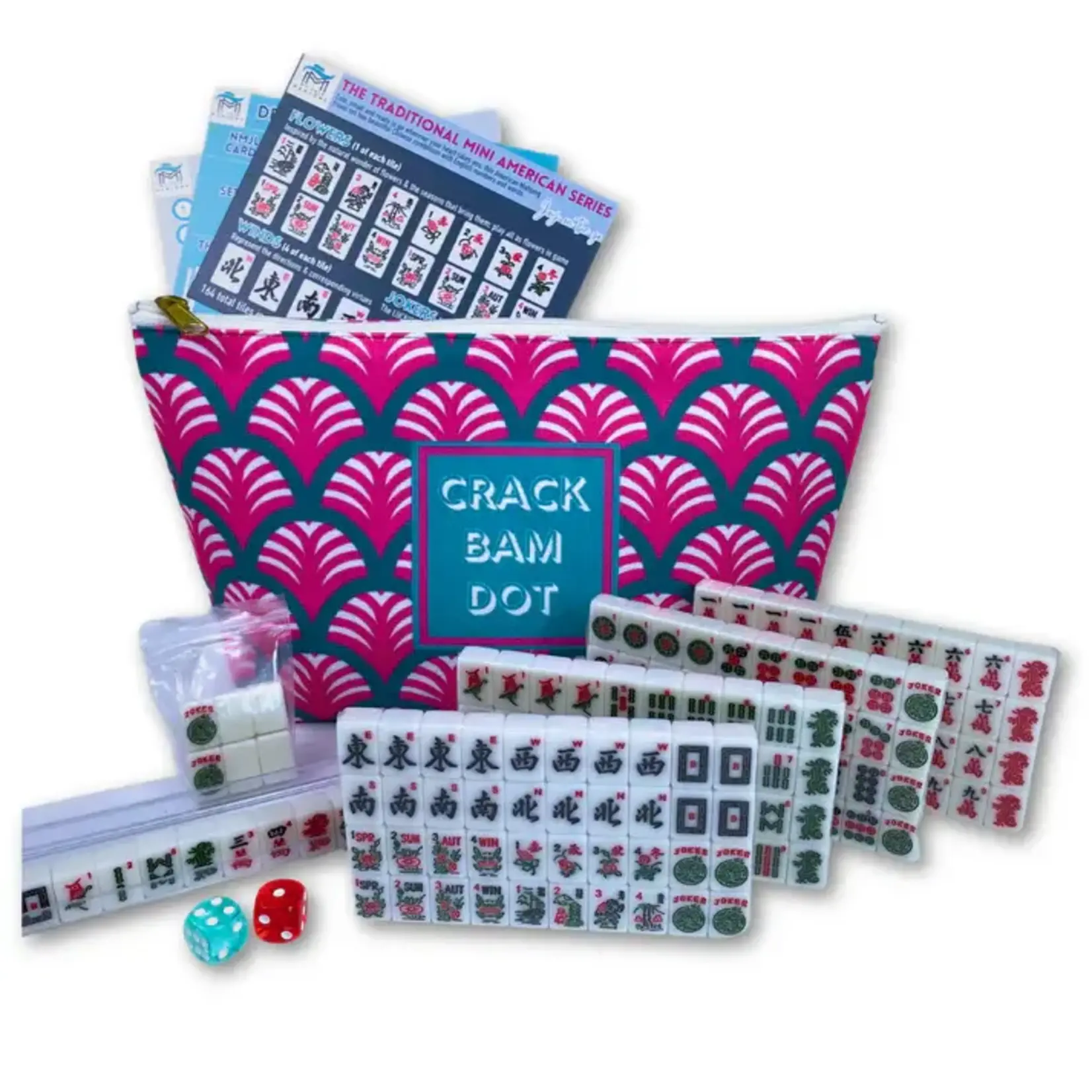 My Fair Mahjong Mini Traditional Series American Travel Mahjong Set