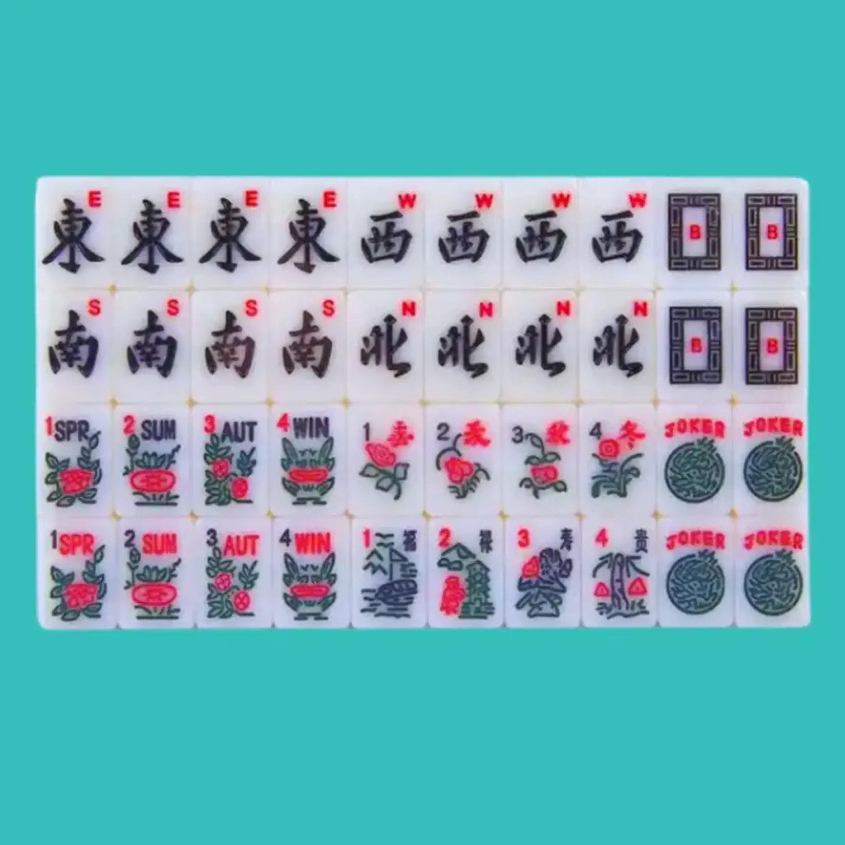 My Fair Mahjong Mini Traditional Series American Travel Mahjong Set
