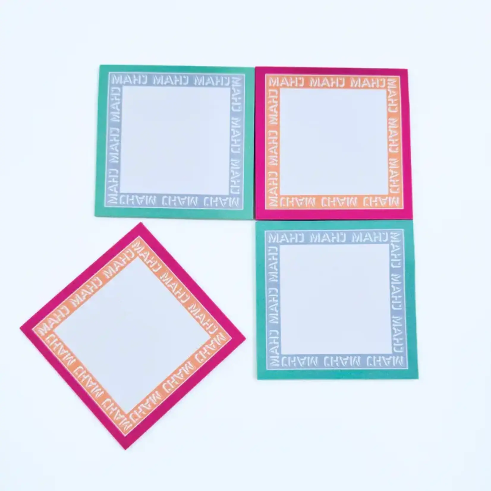 My Fair Mahjong Mahjong Sticky Note Pads