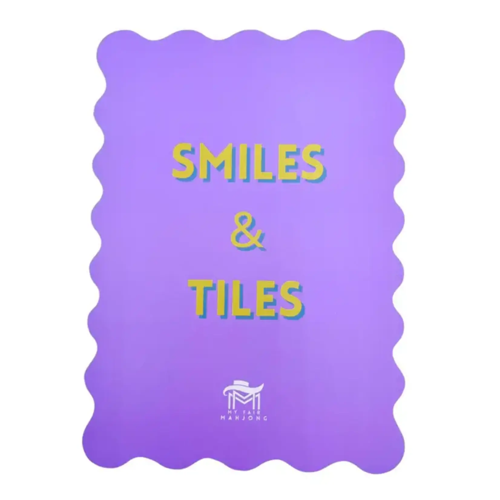 My Fair Mahjong "Smiles and Tiles" Mahjong Shuffle Card (Sold as 1)