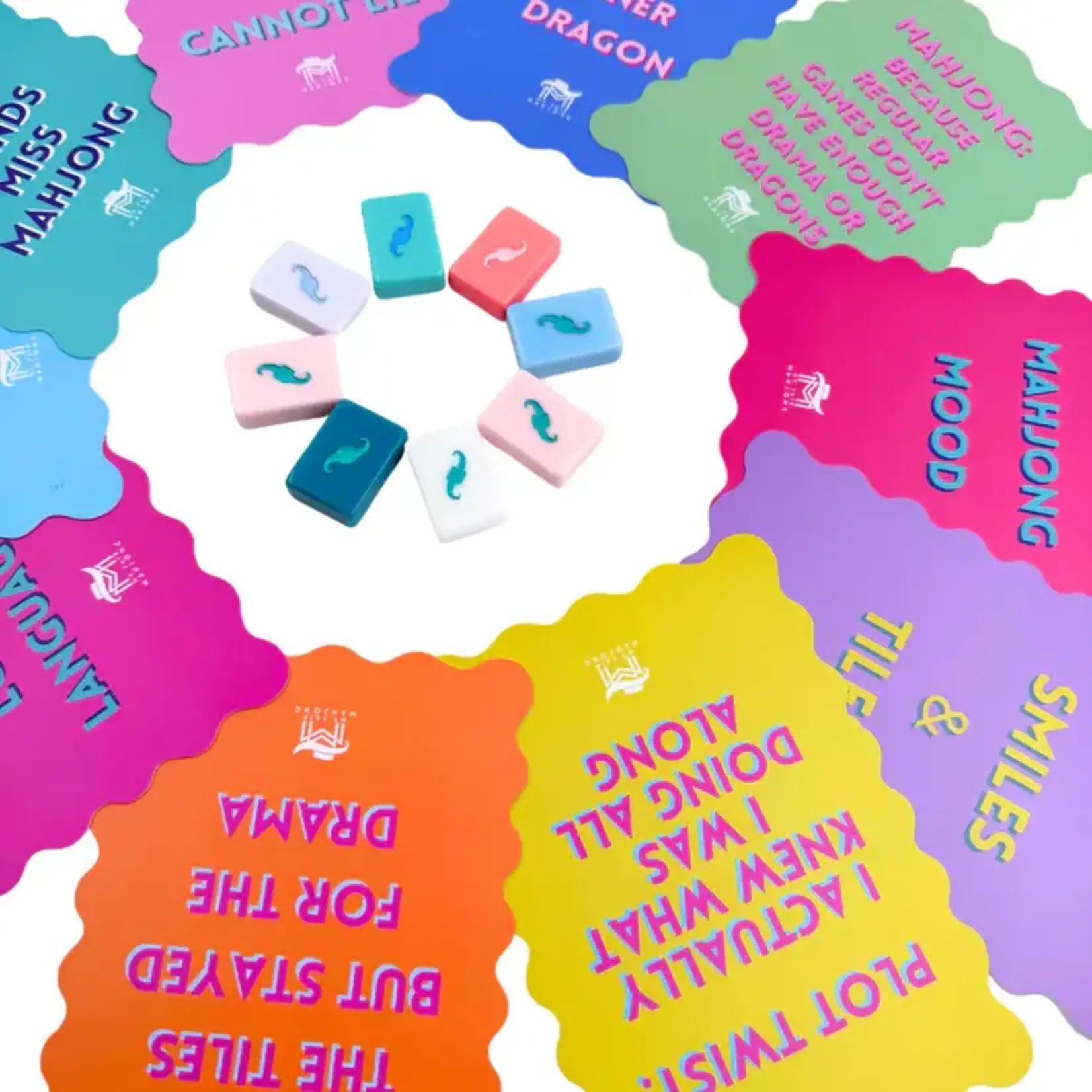 My Fair Mahjong "Can't Talk" Mahjong Shuffle Card (Sold as 1)