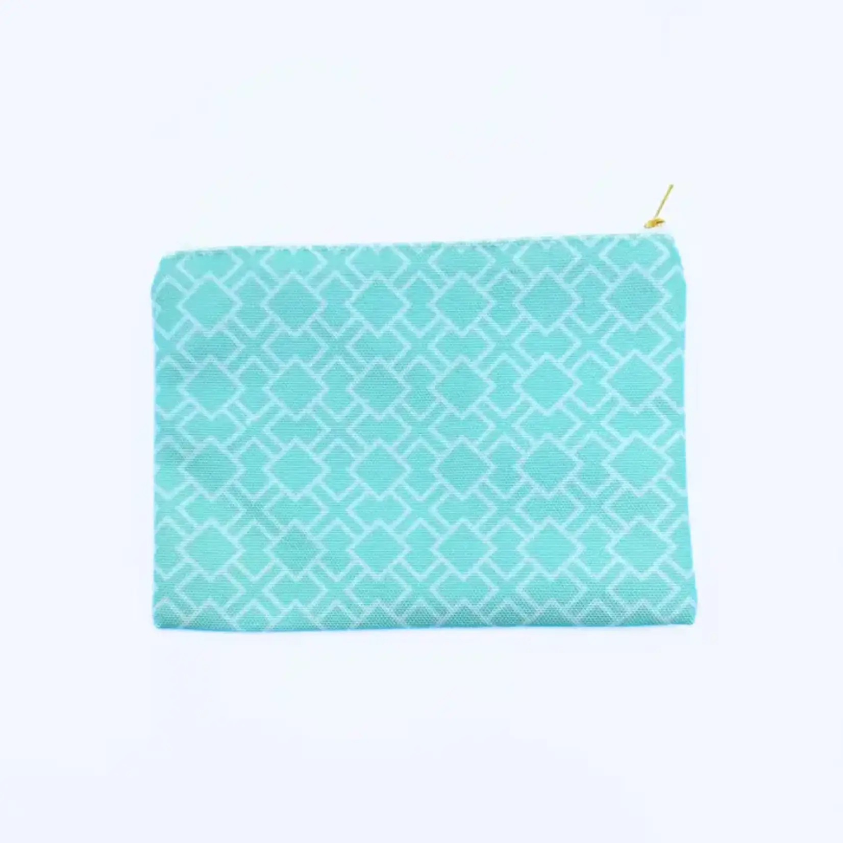 My Fair Mahjong Teal Mahjong Card & Accessory Bag