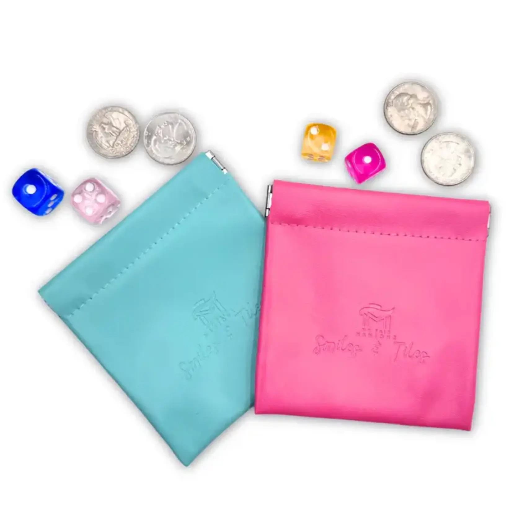 My Fair Mahjong Pink Coin, Dice, Extra Mahjong Tile Pouch