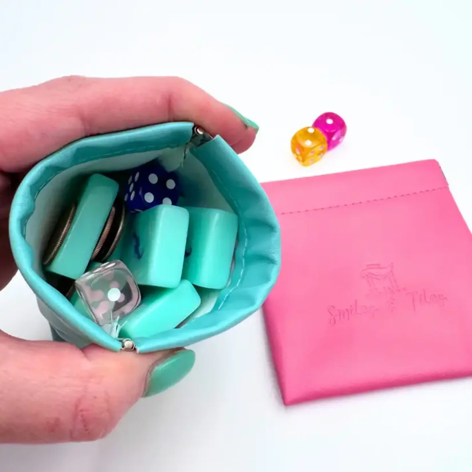 My Fair Mahjong Teal Coin, Dice, Extra Mahjong Tile Pouch