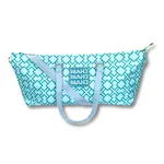 My Fair Mahjong Geometric Green Mahjong Tote Bag