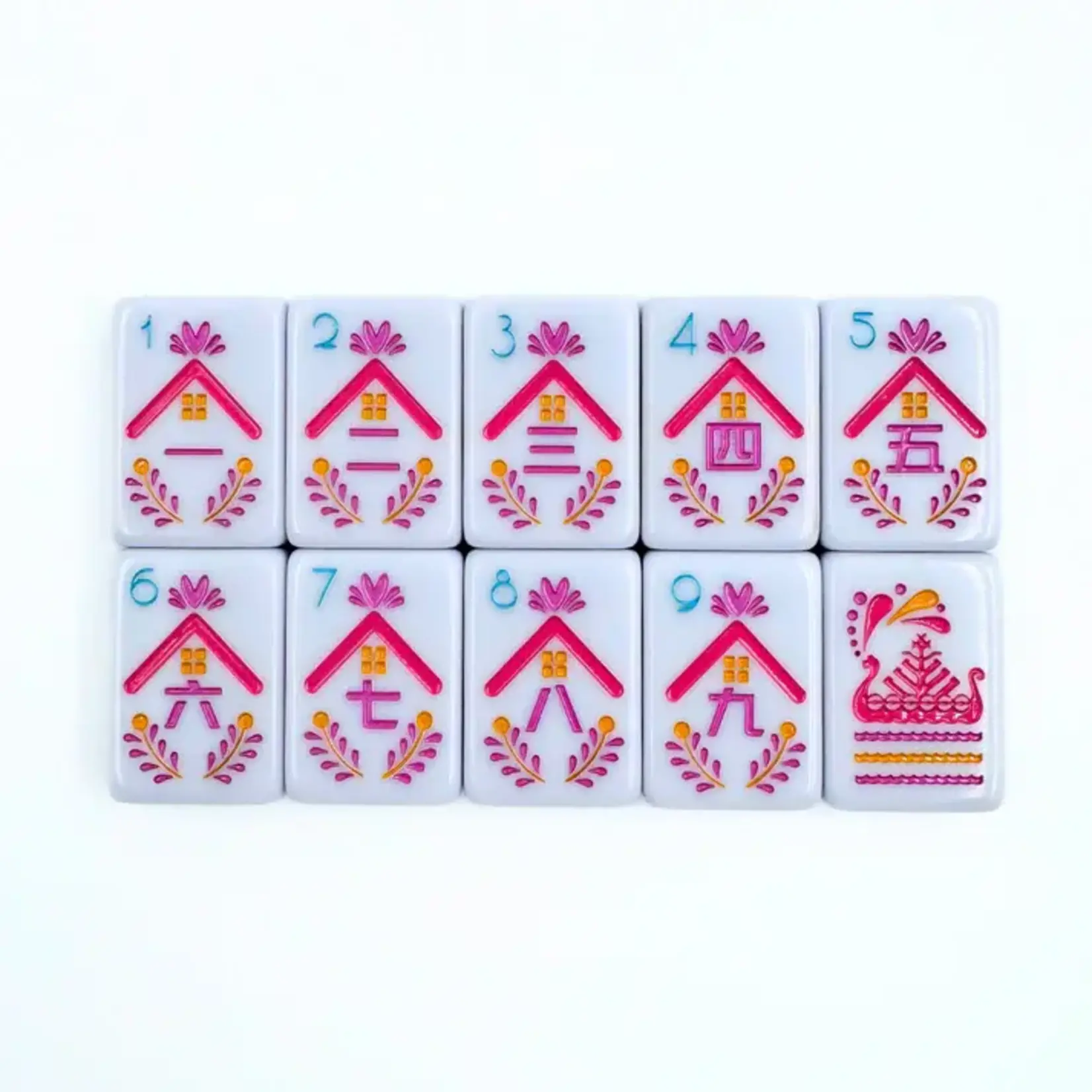 My Fair Mahjong The Scandinavian Folk Art Series Mahjong Set