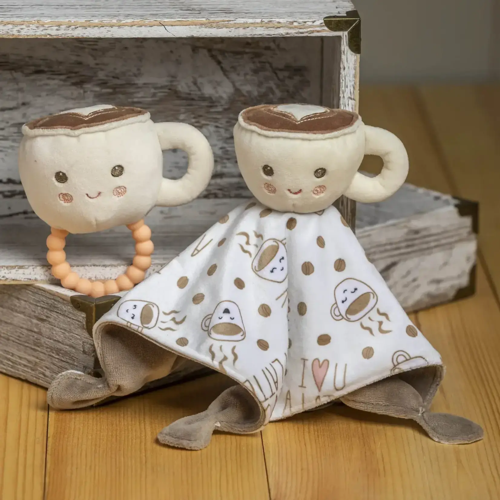 Mary Meyer Sweet Soothie Hot Latte Teether Rattle