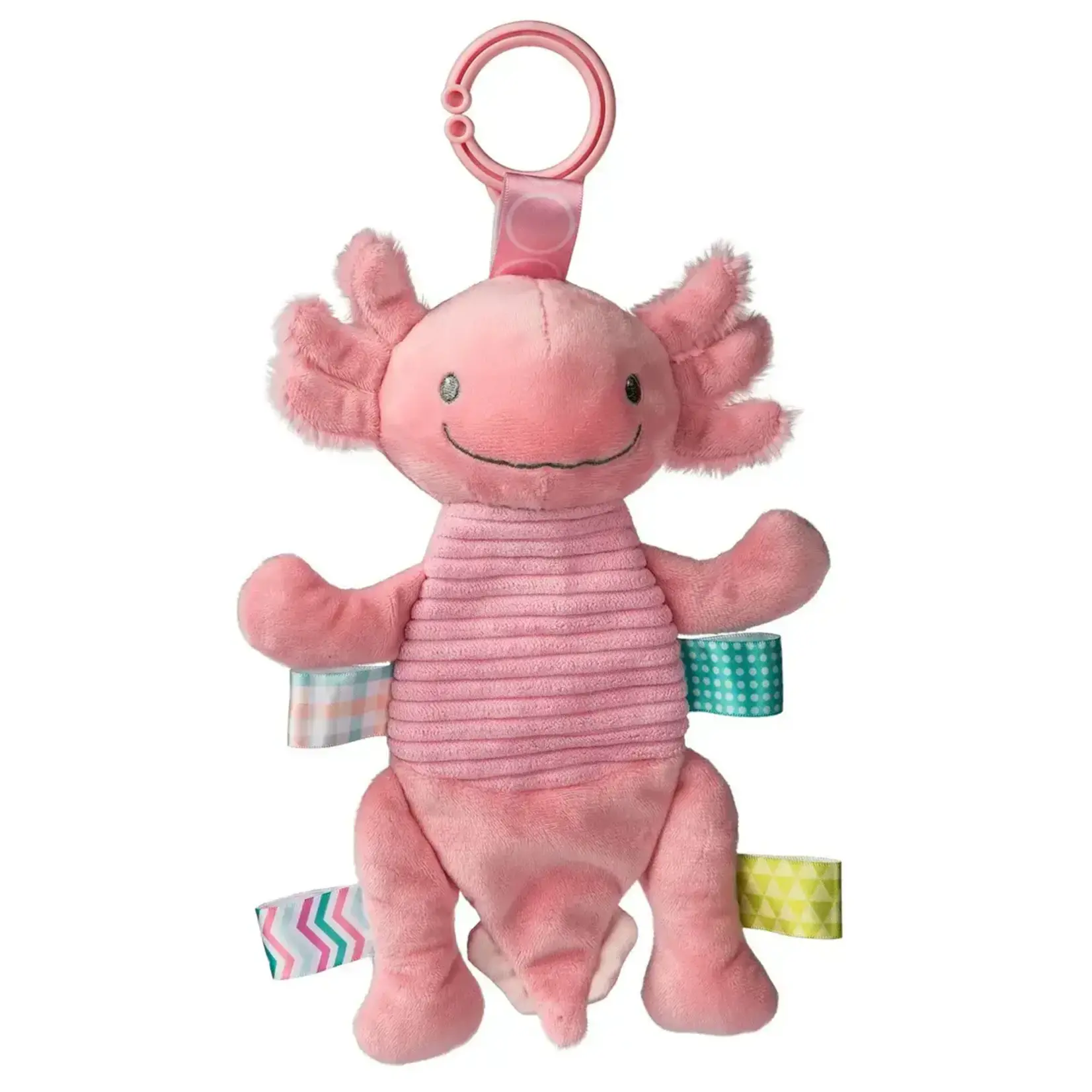 Mary Meyer Taggies Lizzy Axolotl Crinkie - Pink
