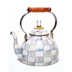 MacKenzie-Childs Sterling Check 3 Quart Tea Kettle