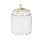MacKenzie-Childs Sterling Check Large Kitchen Canister
