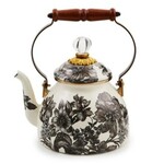MacKenzie-Childs Sterling English Garden 2 Quart Tea Kettle