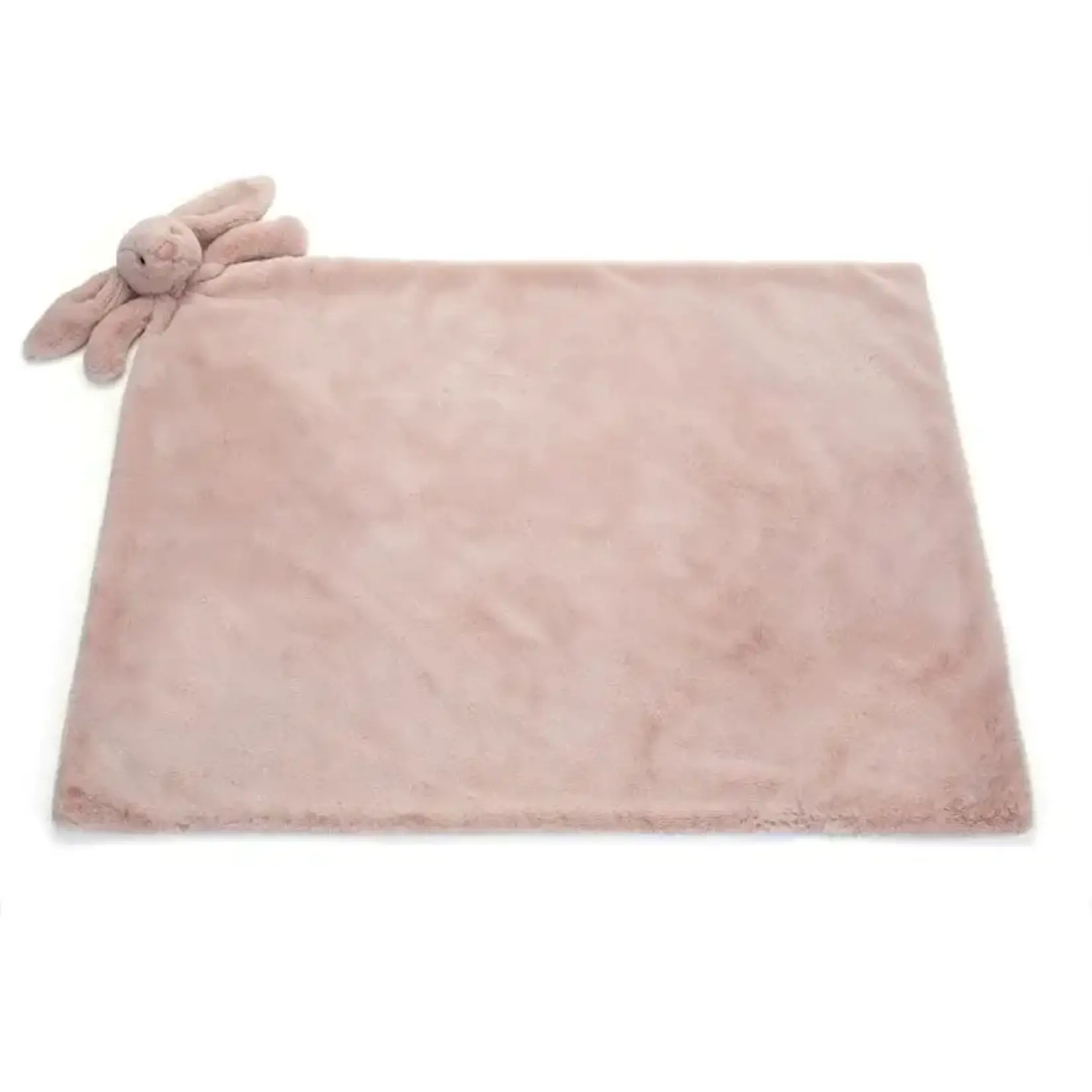 Jellycat Bashful Luxe Bunny Rosa Blankie