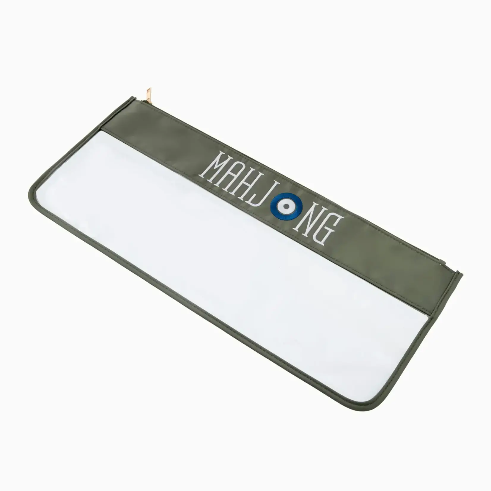 Oh My Mahjong Forest Green Mahjong Bag