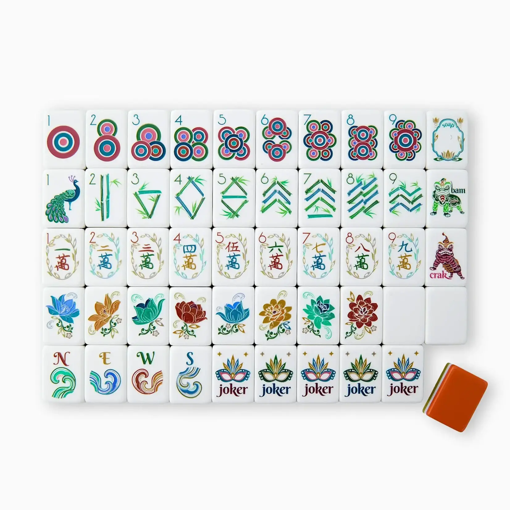 Oh My Mahjong Sierra Mahjong Tile Set