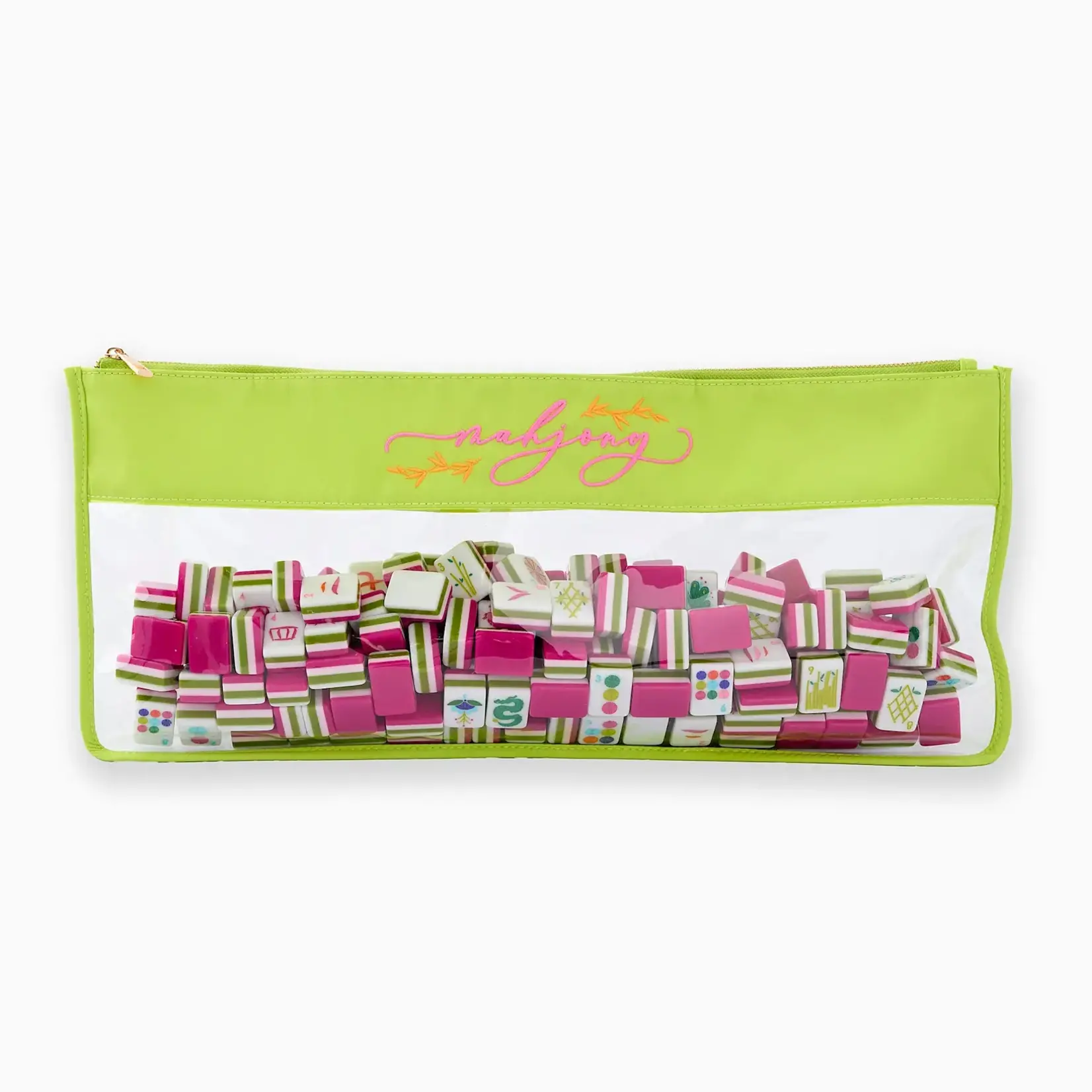 Oh My Mahjong Yellow Mahjong Bag