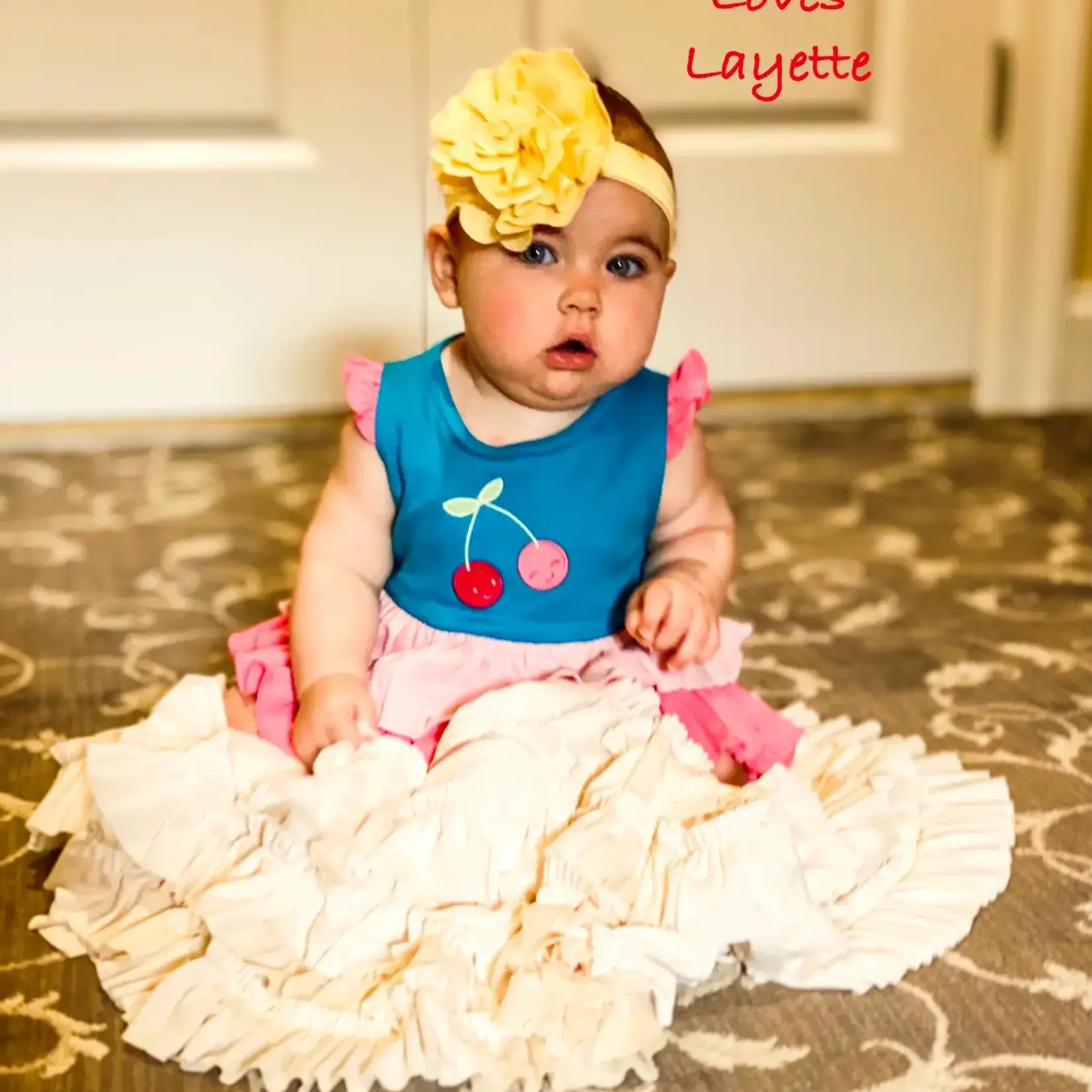 Lemon Loves Lime Boutique Baby-Cherry Tier Bubble