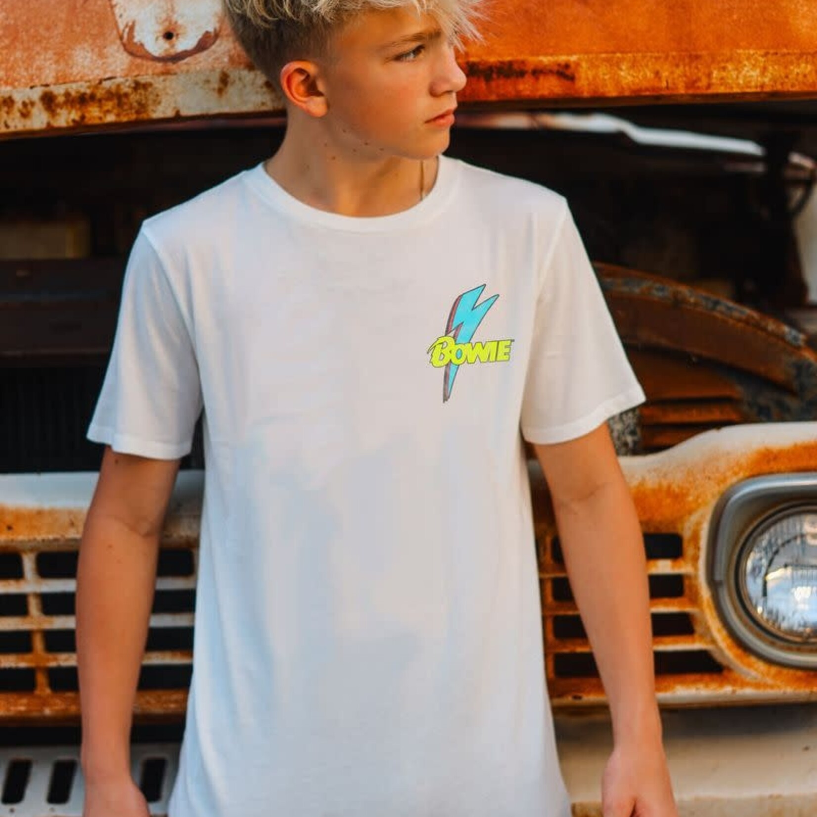 Rowdy Sprout Bowie Checker Short Sleeve Tee