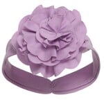 Lemon Loves Lime Boutique Layette Basic-Sheer Lilac Lily Pad Headband