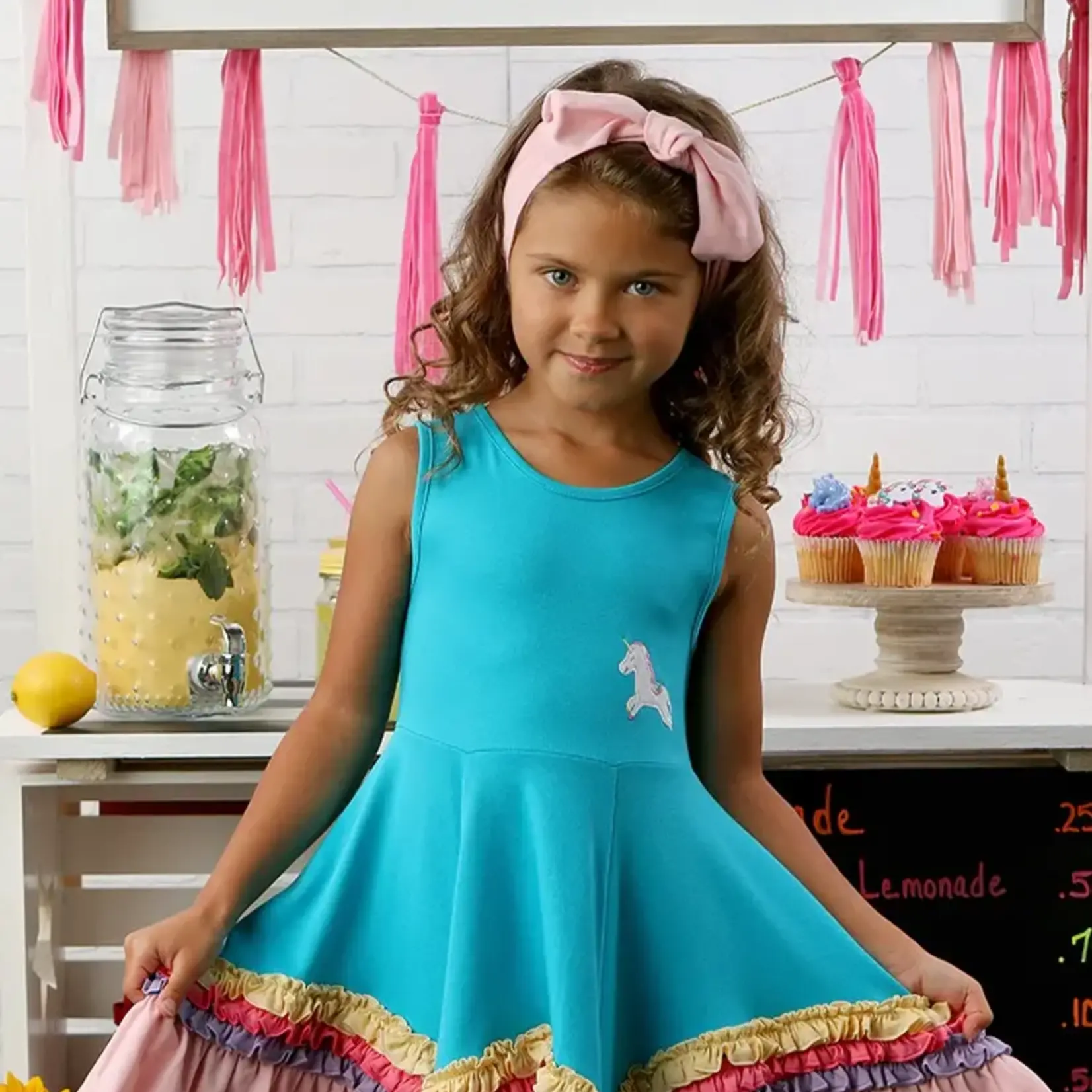 Lemon Loves Lime Boutique Unicorn Unique Dress