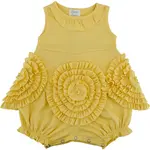Lemon Loves Lime Boutique Baby-Marigold Dress-Butter
