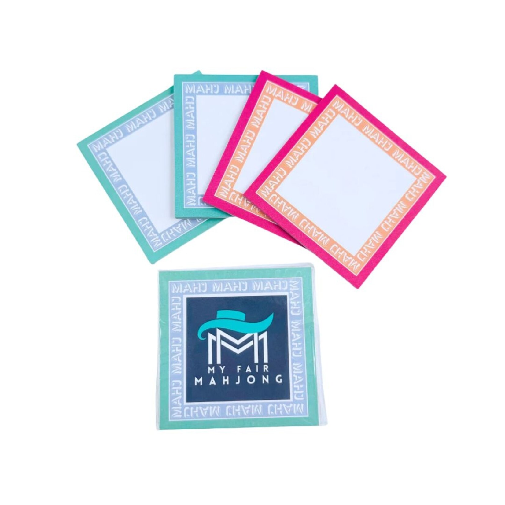 My Fair Mahjong Mahjong Sticky Note Pads
