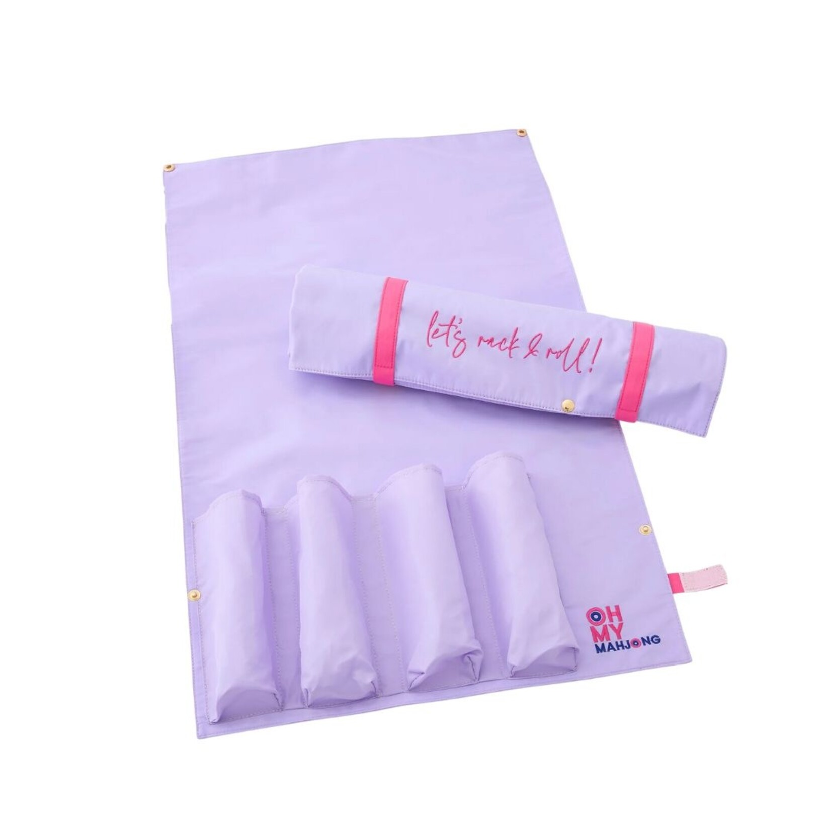 Oh My Mahjong Let's Rack & Roll Bag Lilac