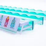 My Fair Mahjong Wavy Green Acrylic Mahjong Racks