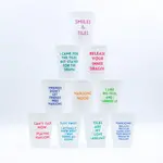 My Fair Mahjong Mahjong Frosted Cups (Set of 10)